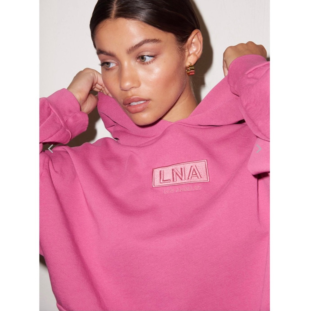 LNA | logo hoodie